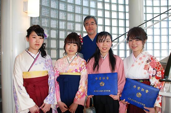 県衛生専門学校助産科の生徒さん